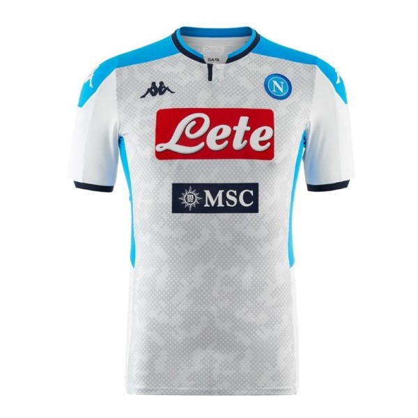 Maillot Football Naples Third 2019-20 Gris